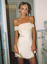 Adoration Mini Dress Cream