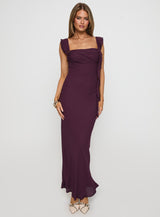 Lanai Maxi Dress Plum