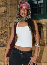 Ezekiel Nylon Top White