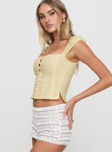 Jenalee Top Yellow