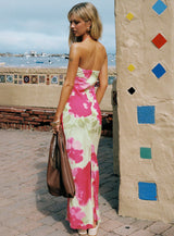 Best Of Me Strapless Maxi Dress Multi