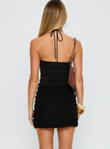 Tiramisu Mini Skirt Black
