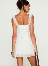 Lanai Mini Dress White Floral