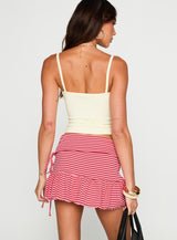 Lolana Hibiscus Graphic Tank Yellow