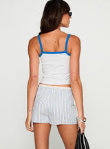 Pomodori Italia Graphic Tank White