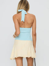 Your Best Girl Mini Skirt Cream
