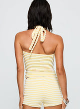 Dreaming Of Me Top Yellow Stripe