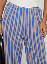 Limestone Pants Blue Multi