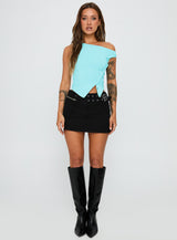 Paltrow Cargo Mini Skort Washed Black