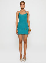 Armonia Mini Dress Teal