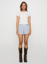 Sincar Boxer Shorts Blue / White Stripe