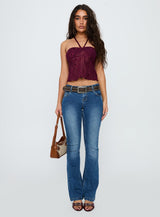 Ruwi Top Burgundy