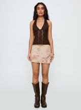 Feed The Soul Mini Skirt Multi
