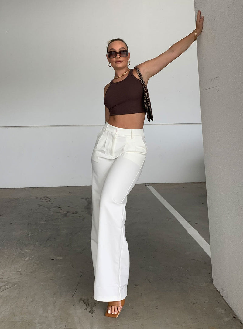 Archer Pants White Petite