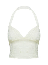 Aspyn Halter Top Yellow