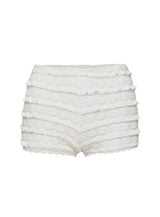 Angelis Lace Shorts White