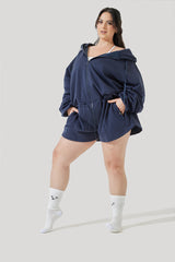 Cloud Romper - Collegiate Blue