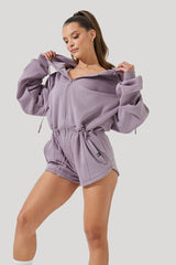 Cloud Romper - Dusty Mauve