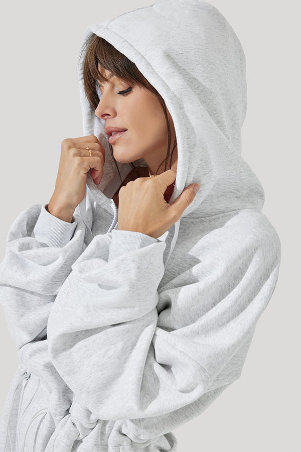 Cloud Romper - Heather Grey