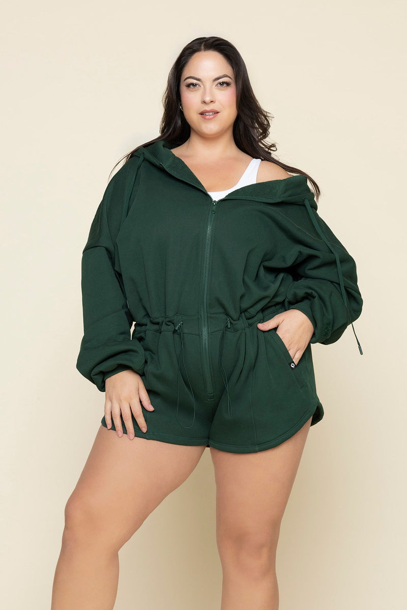 Cloud Romper - Game Time Green