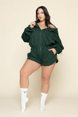 Cloud Romper - Game Time Green