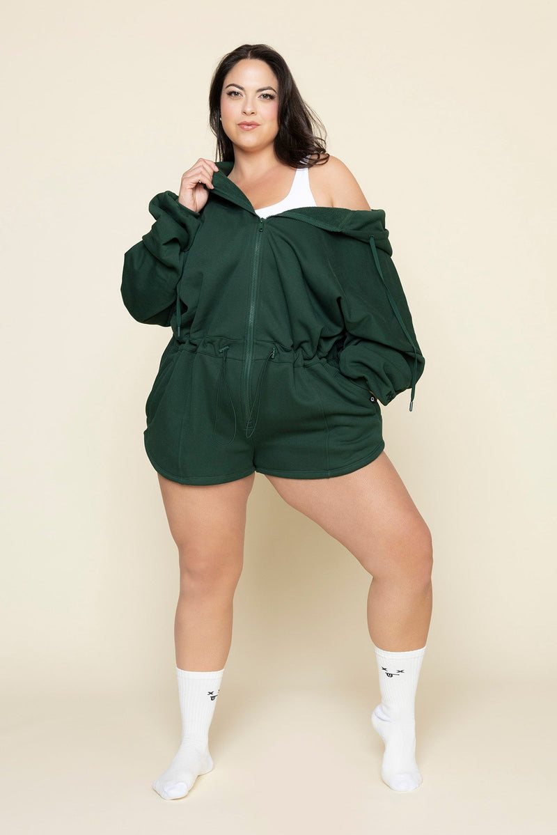 Cloud Romper - Game Time Green