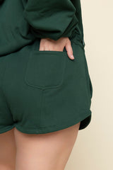 Cloud Romper - Game Time Green