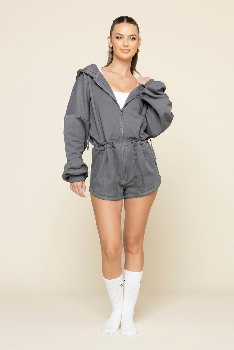 Cloud Romper - Smoke