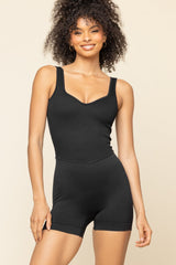 Hey Shorty Seamless Shortsie - Black