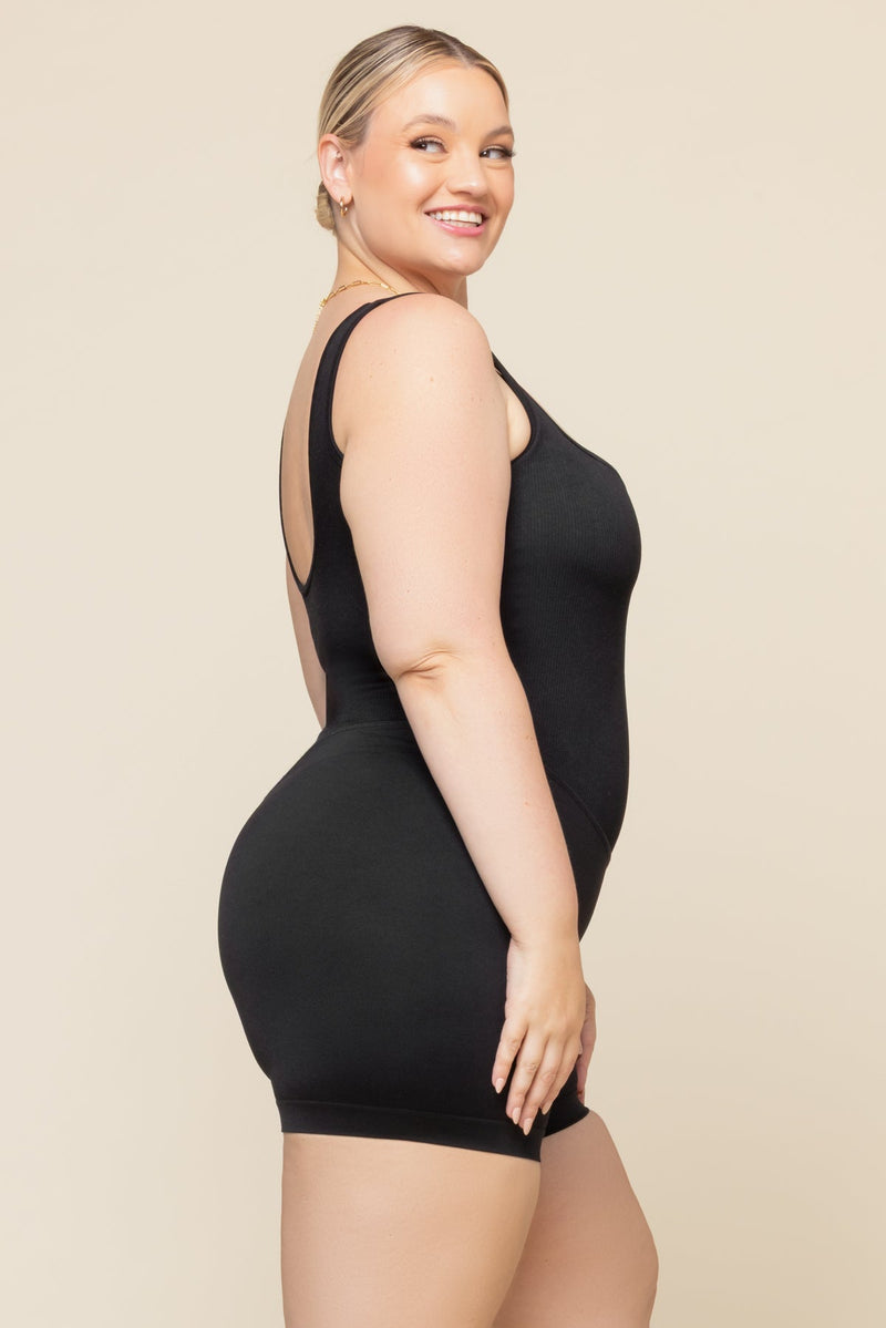 Hey Shorty Seamless Shortsie - Black