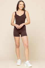 Hey Shorty Seamless Shortsie - French Roast