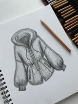 Cloud Romper - Red Wine