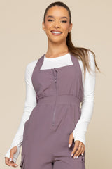 Take a Hike Overalls - Dusty Mauve