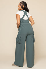 Take a Hike Overalls - Fog Green